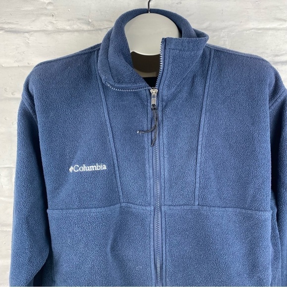 COLUMBIA ZIP UP FLEECE SWEATER SIZE L man - Picture 5 of 8